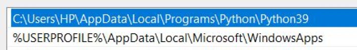 Adding python to windows path not working