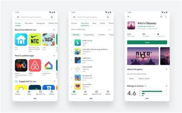 android studio images with playstore 