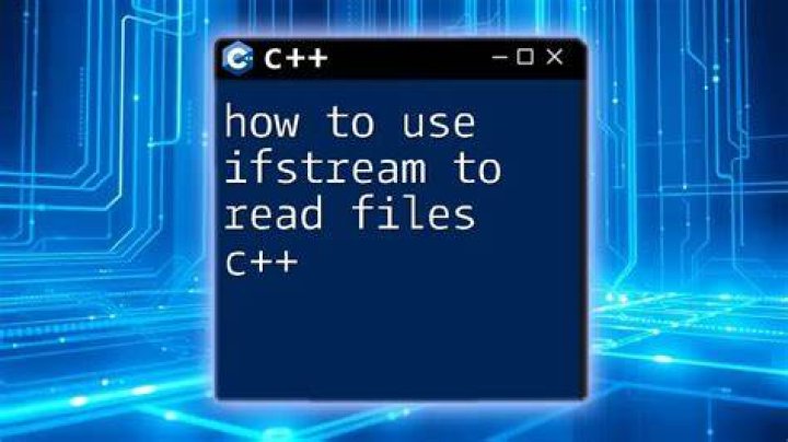 C++ using ifstream to read file