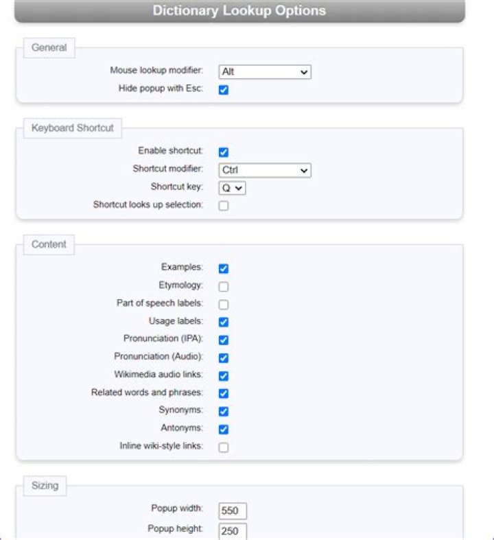 chrome right-click dictionary lookup