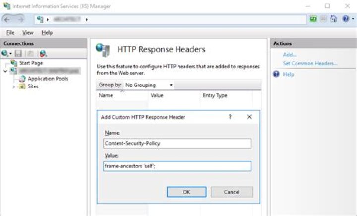 Config your IIS server to use the 