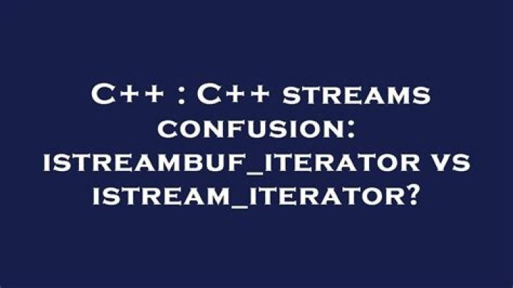 Confused about usage of 'std::istreambuf_iterator'