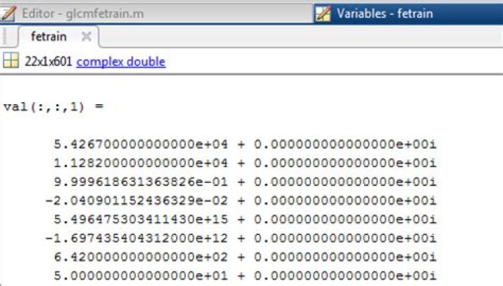 Convert struct to double type in Matlab