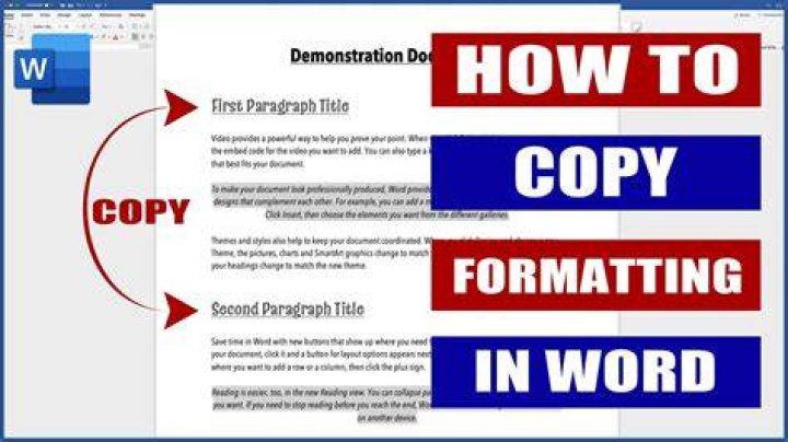 Copying style and formatting from one Word document to another