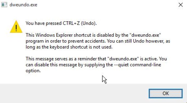 CTRL+Z (Undo) history/log command? How to revert?