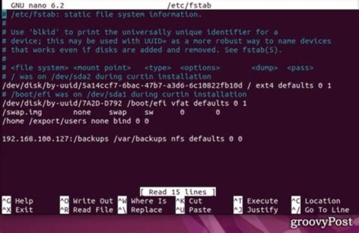 Disk mounted as read-only, but defined as read-write in fstab