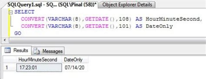 Extracting hours from a DateTime (SQL Server 2005)