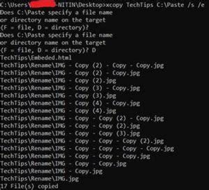 Find document files and copy them to another directory