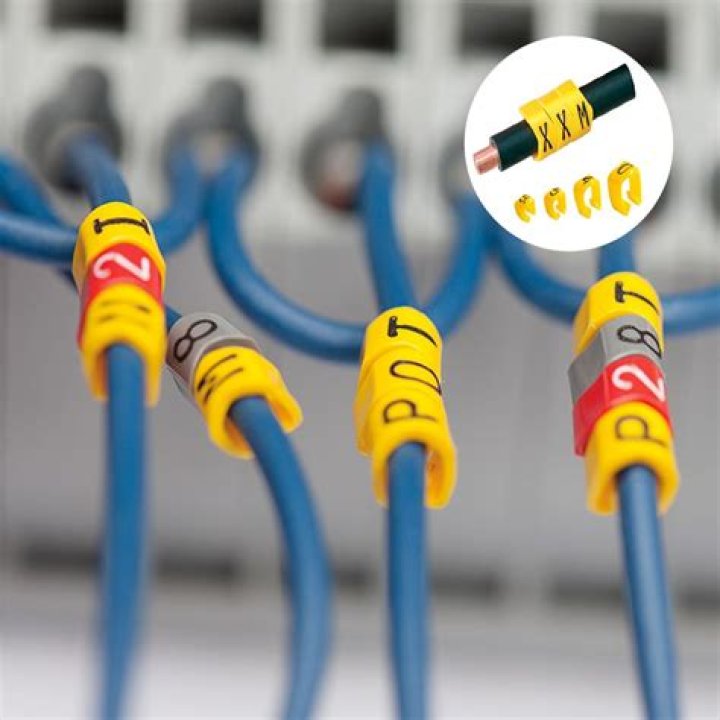 Flexible flat cable labels