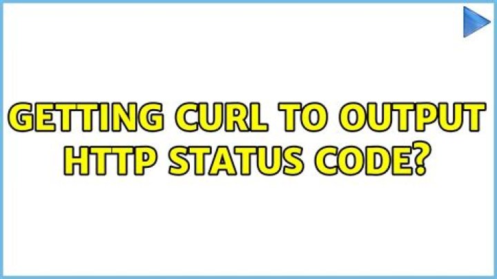 Getting curl to output HTTP status code?