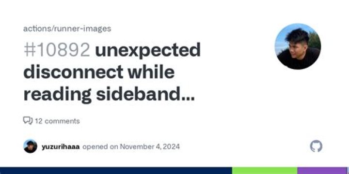 Github - unexpected disconnect while reading sideband packet