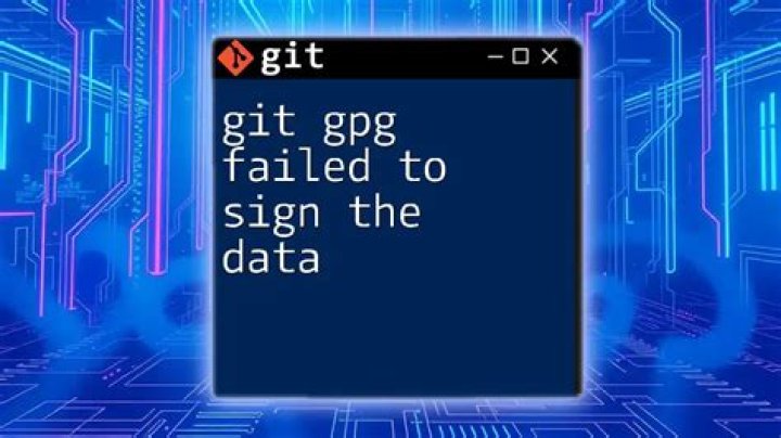 gpg failed to sign the data fatal: failed to write commit object [Git 2.10.0]