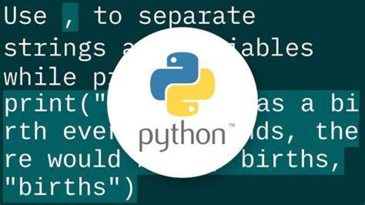 How can I print variable and string on same line in Python?