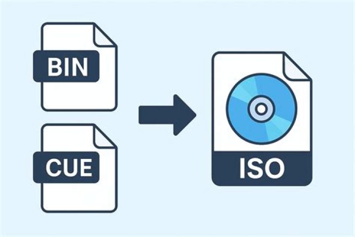 How do I convert a .bin file into a .iso file for usb use