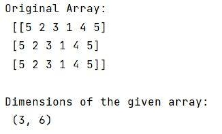 How do I find the length (or dimensions, size) of a numpy matrix in python? [duplicate]