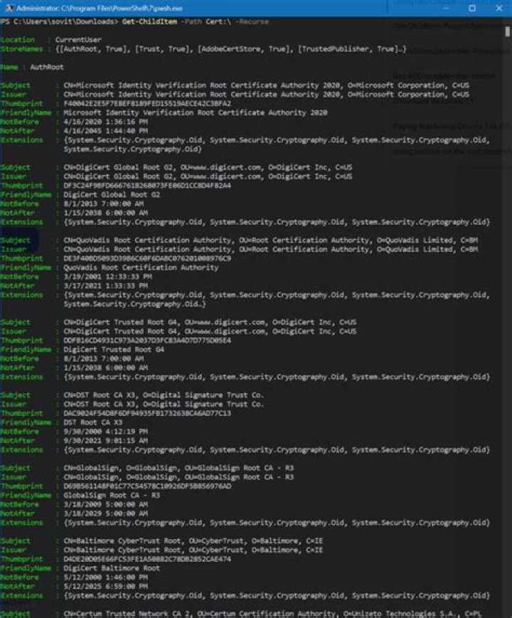 How do I get only directories using Get-ChildItem?