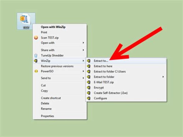 How do I open a file with the file extension “FILE?”