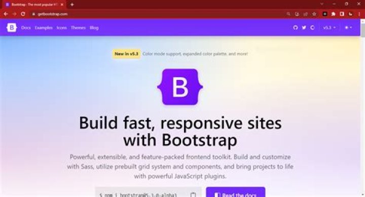 How do the static pages of getbootstrap.com generated