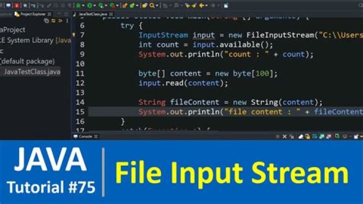 How to convert FileInputStream into string in java?