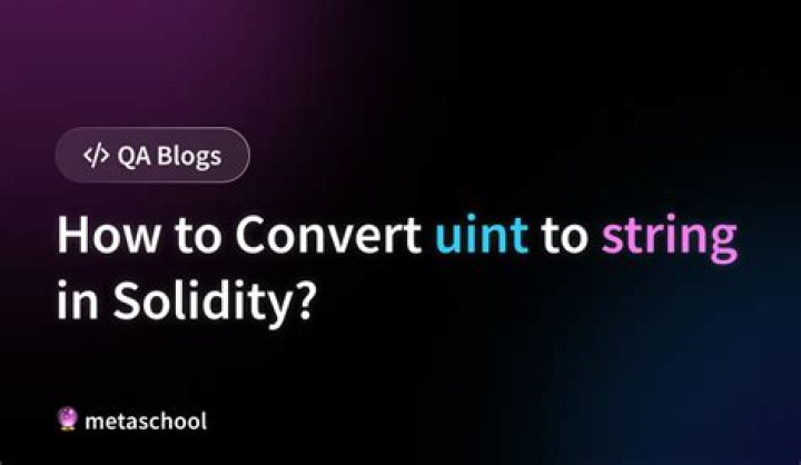 How to convert uint to string in solidity?
