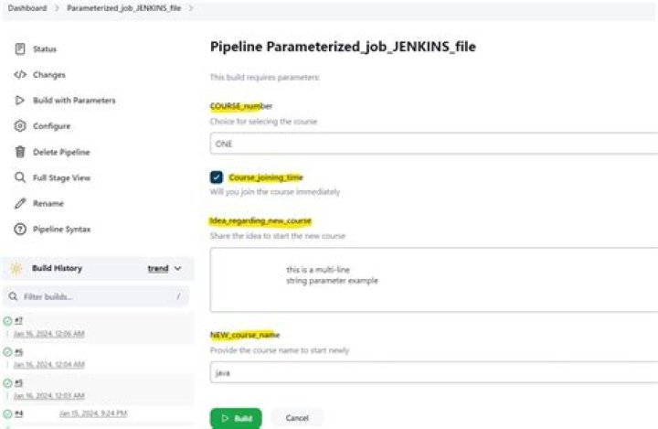 How to create dynamic checkbox parameter in Jenkins pipeline?