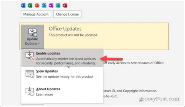 How to disable automatic updates in Office 2010 Starter