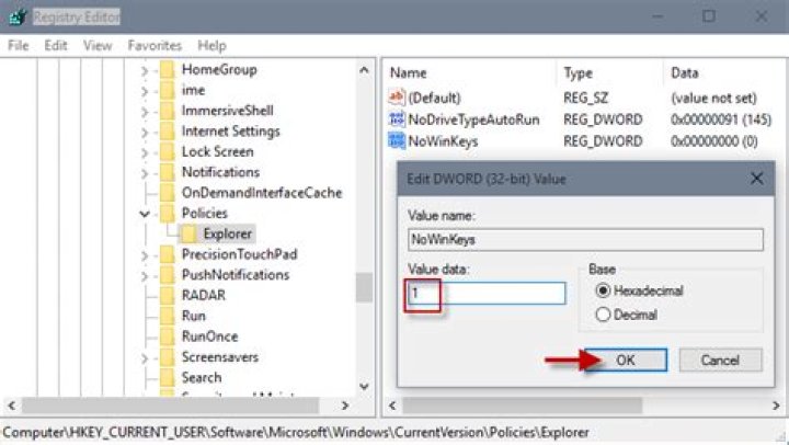 How to disable Win+L in Windows 10?
