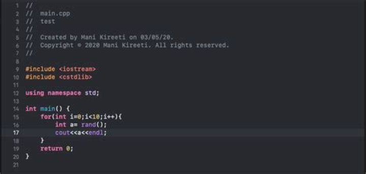 How to generate a random number in C++?
