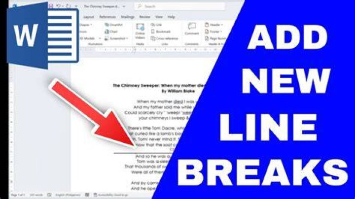 How to insert line break in Word cross-reference