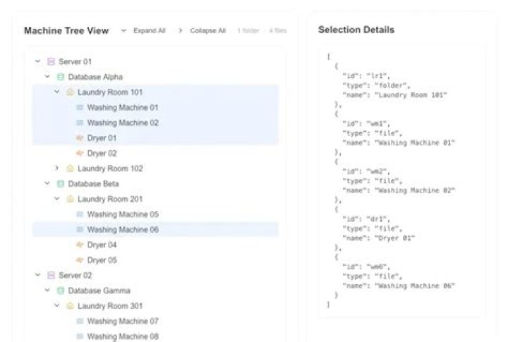 How to make a Muiv5 TreeView with Checkbox for an array of objects?