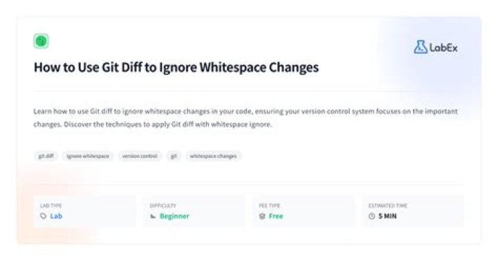 How to make git diff --ignore-space-change the default