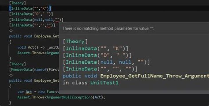 How to populate xUnit [Theory] and [InlineData] with values from a method