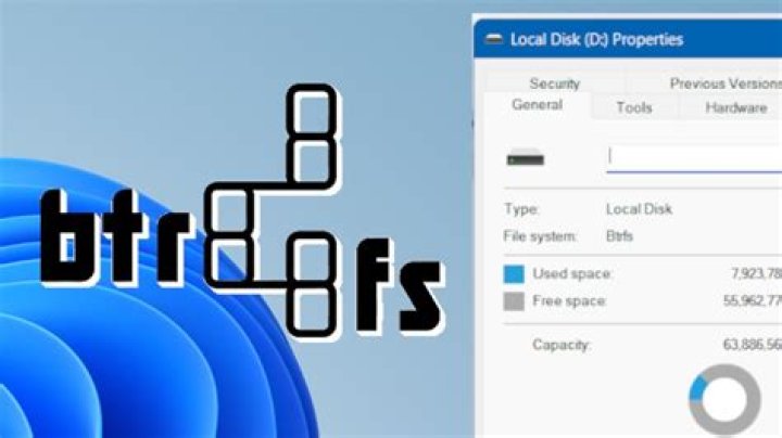 How to read btrfs partitions on windows natively?