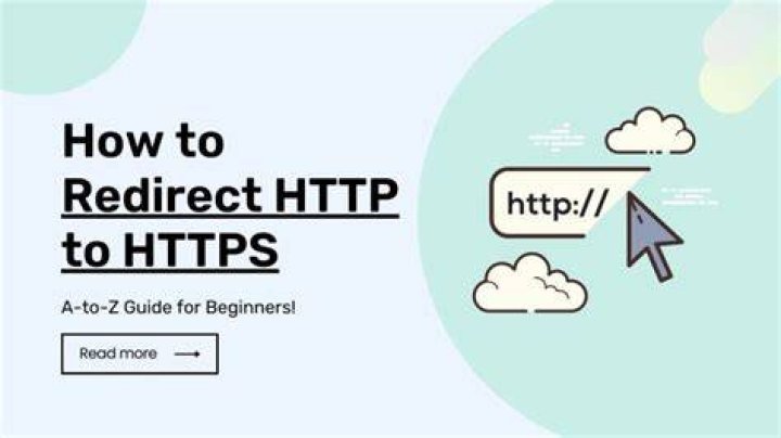 How to redirect all HTTP requests to HTTPS