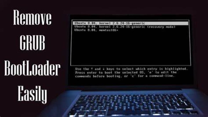 How to remove GRUB and restore the Windows Bootloader?