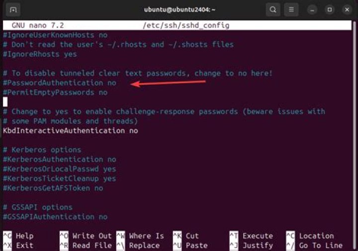How to reset default ssh password in Ubuntu?