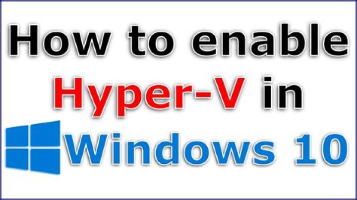 Hyper-V in Windows 10