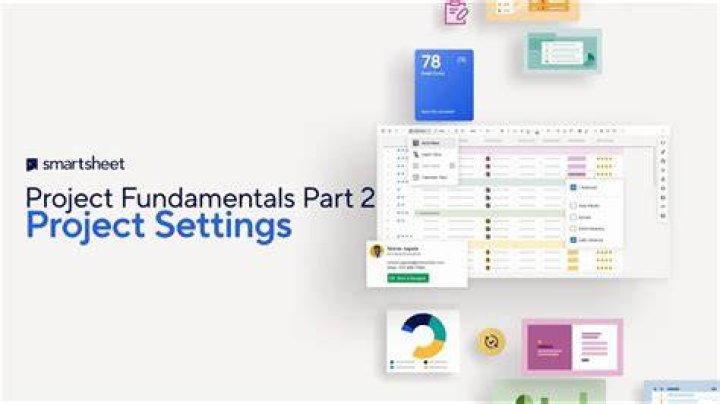 Image of project setting to change