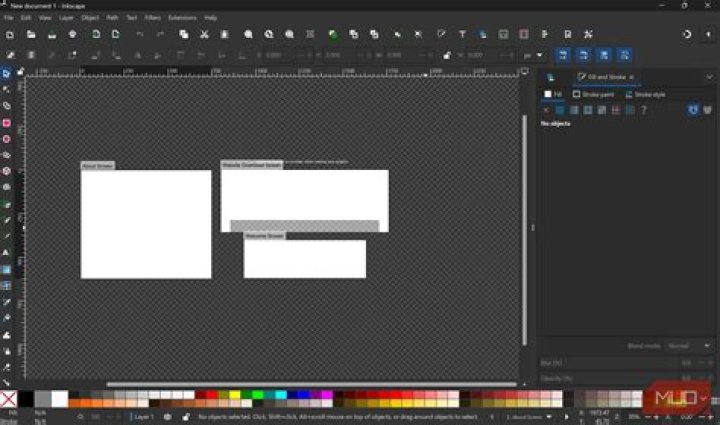 Inkscape running