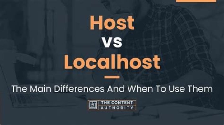 localhost as hostname confusion