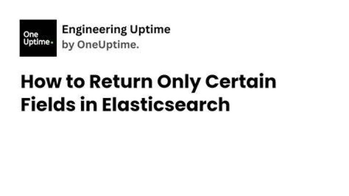 Make elasticsearch only return certain fields?