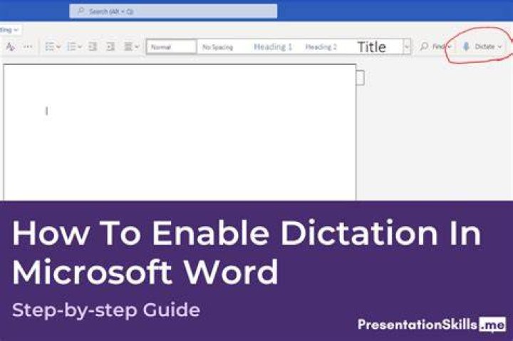 Microsoft Word missing dictate functionality