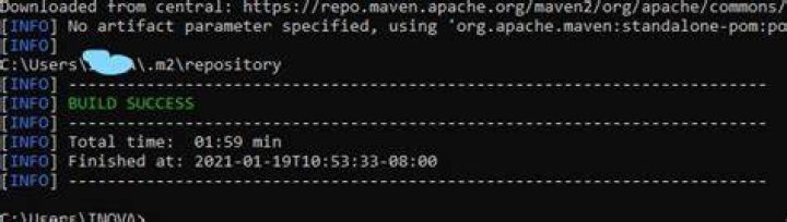 Missing maven .m2 folder