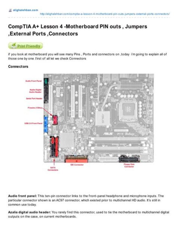 Mobo IDE connectors