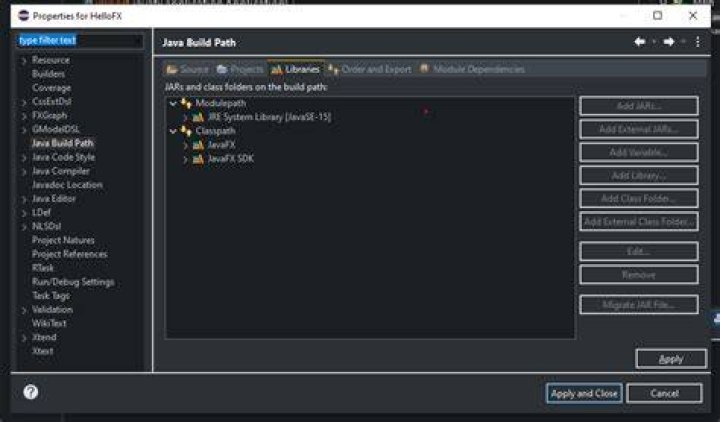Module not found: javafx.controls