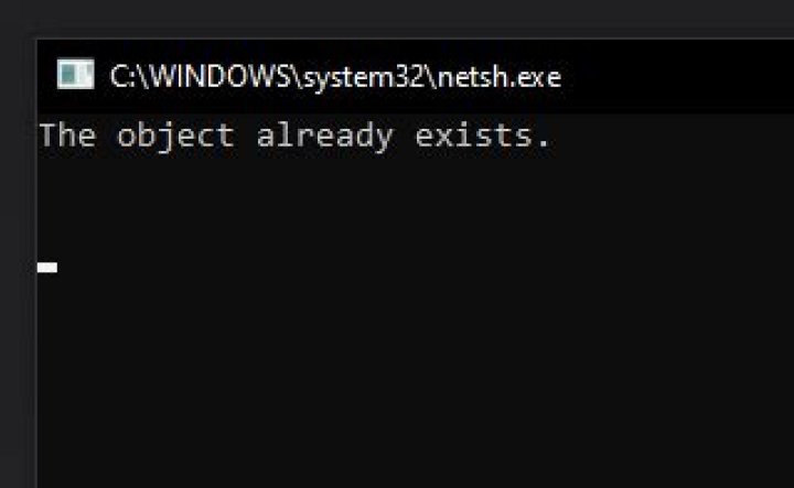 netsh.exe keeps popping on Windows 10