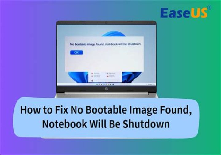 No bootable devices found - Dell Latitude E7450