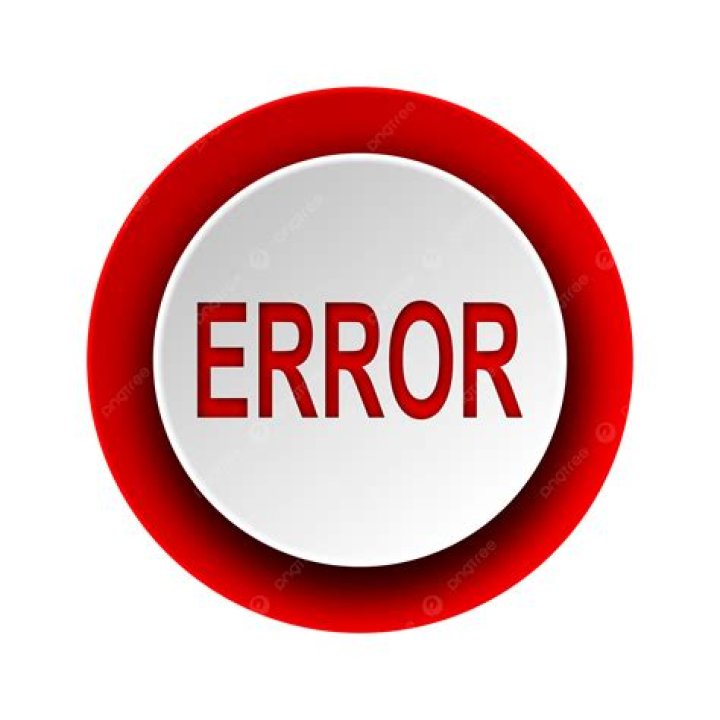 Picture of error