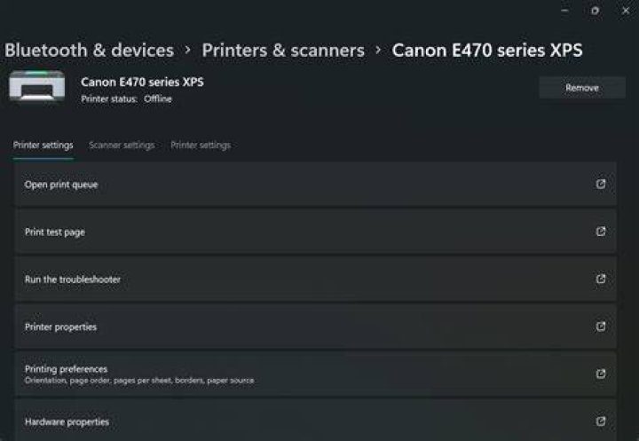 printer settings 2