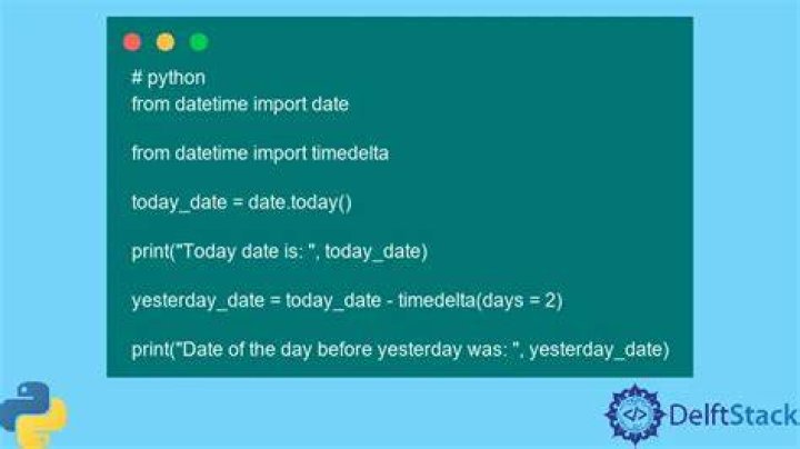 Python - Get Yesterday's date as a string in YYYY-MM-DD format